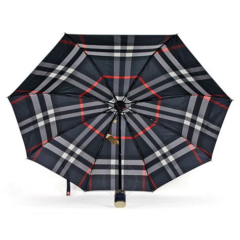 burberry umbrella navy plaid burberry stamped on handle|Burberry Limited.